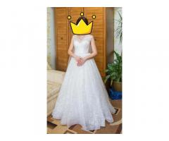 Свадебное платье (не венчанное) р42-44 - Изображение 2