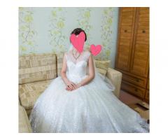 Свадебное платье (не венчанное) р42-44 - Изображение 3
