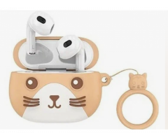 Наушники  Hoco EW46 TWS котик в чехле