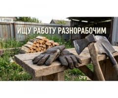 Ищу  подработку разнорабочим